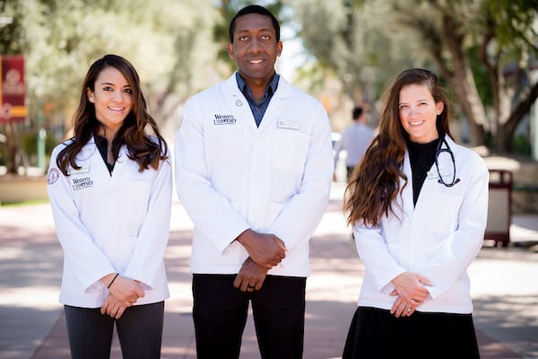 Students on campus