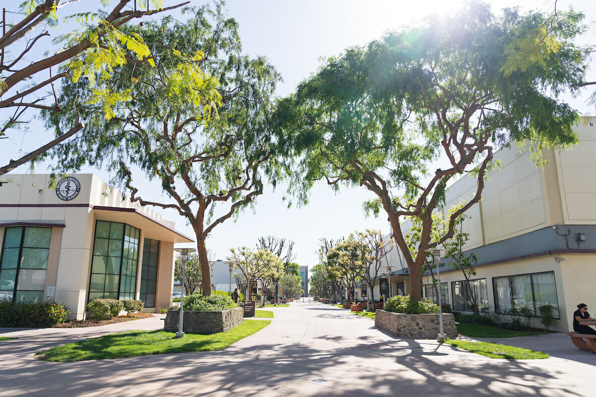 WesternU campus in Pomona, California