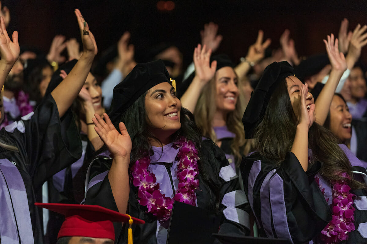 College of Dental Medicine and College of Pharmacy. Photographed at the Pasadena Civic Auditorium and Sheraton