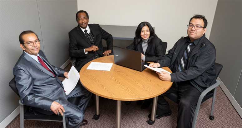 8 Procurement team in meeting