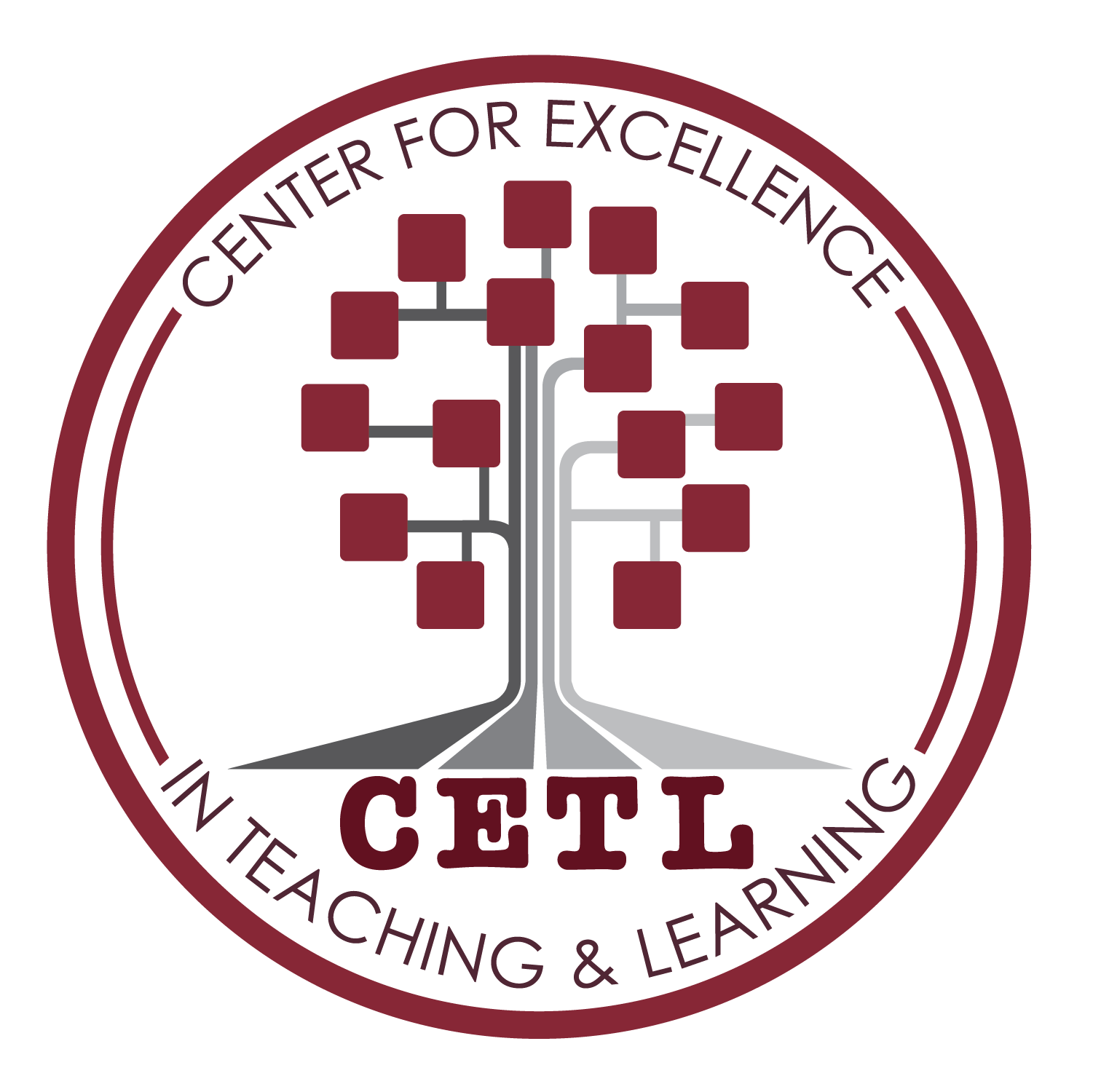 Center for excellence in teaching and learning logo.