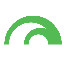 The image shows the Elentra logo, featuring the word "Elentra" in gray letters and a green semi-circular design resembling an abstract bridge or arch on the left side.