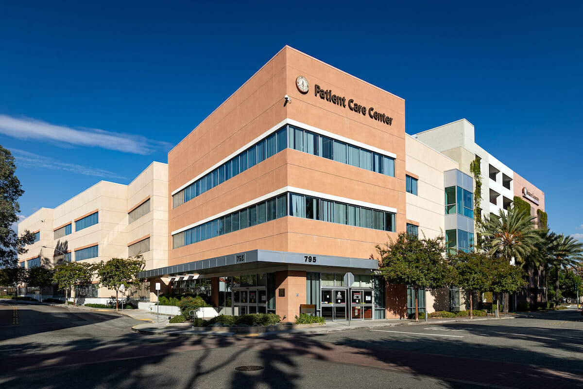 Exterior of Patient Care Center in Pomona