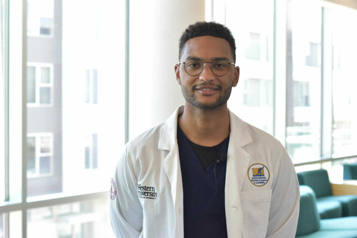lab coat, window.