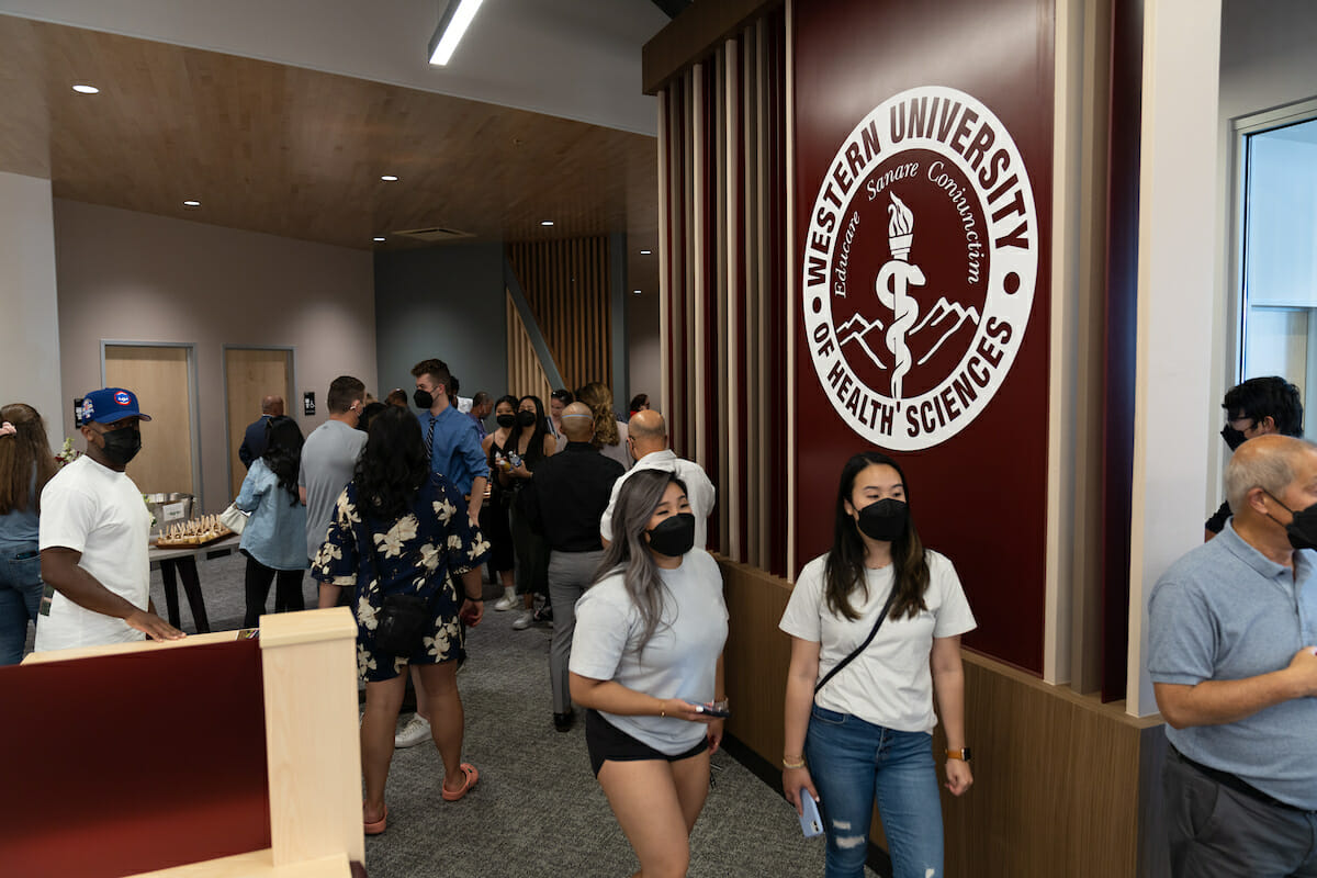 WesternU College of Health Sciences-Northwest held a ribbon-cutting ceremony and Open House