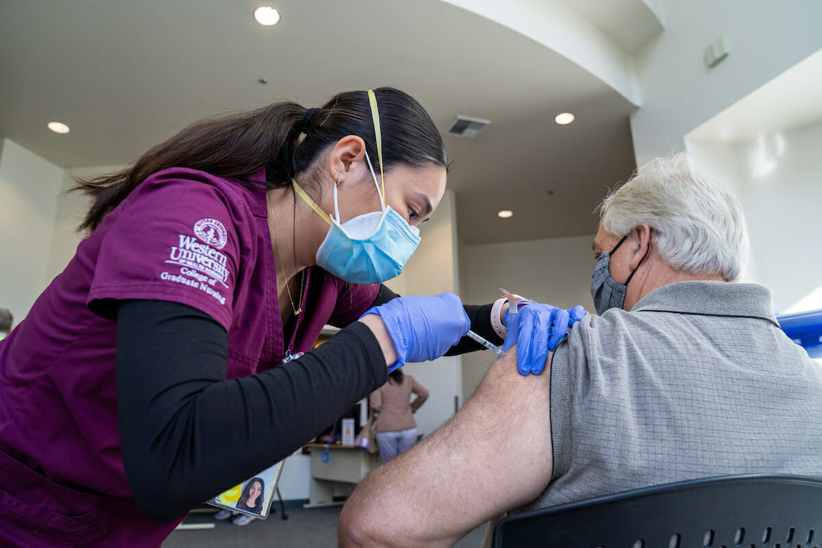 covid vaccine site at westernu