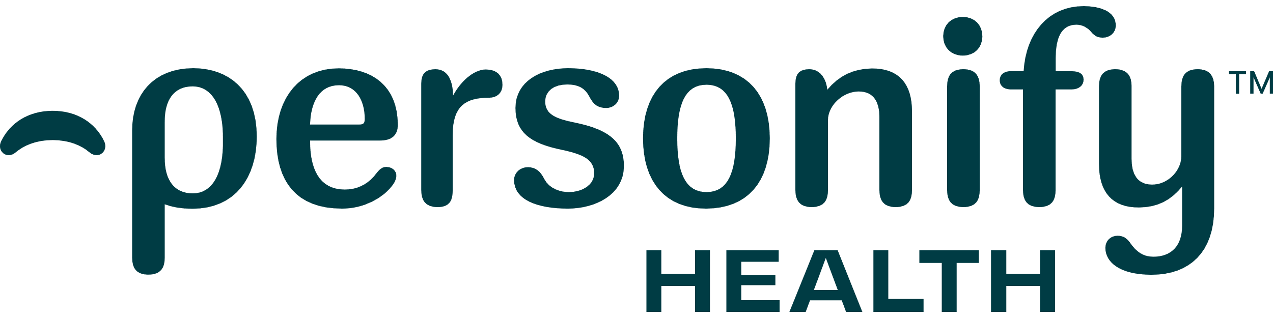 Logo of Personify Health, featuring the name in teal lowercase letters.