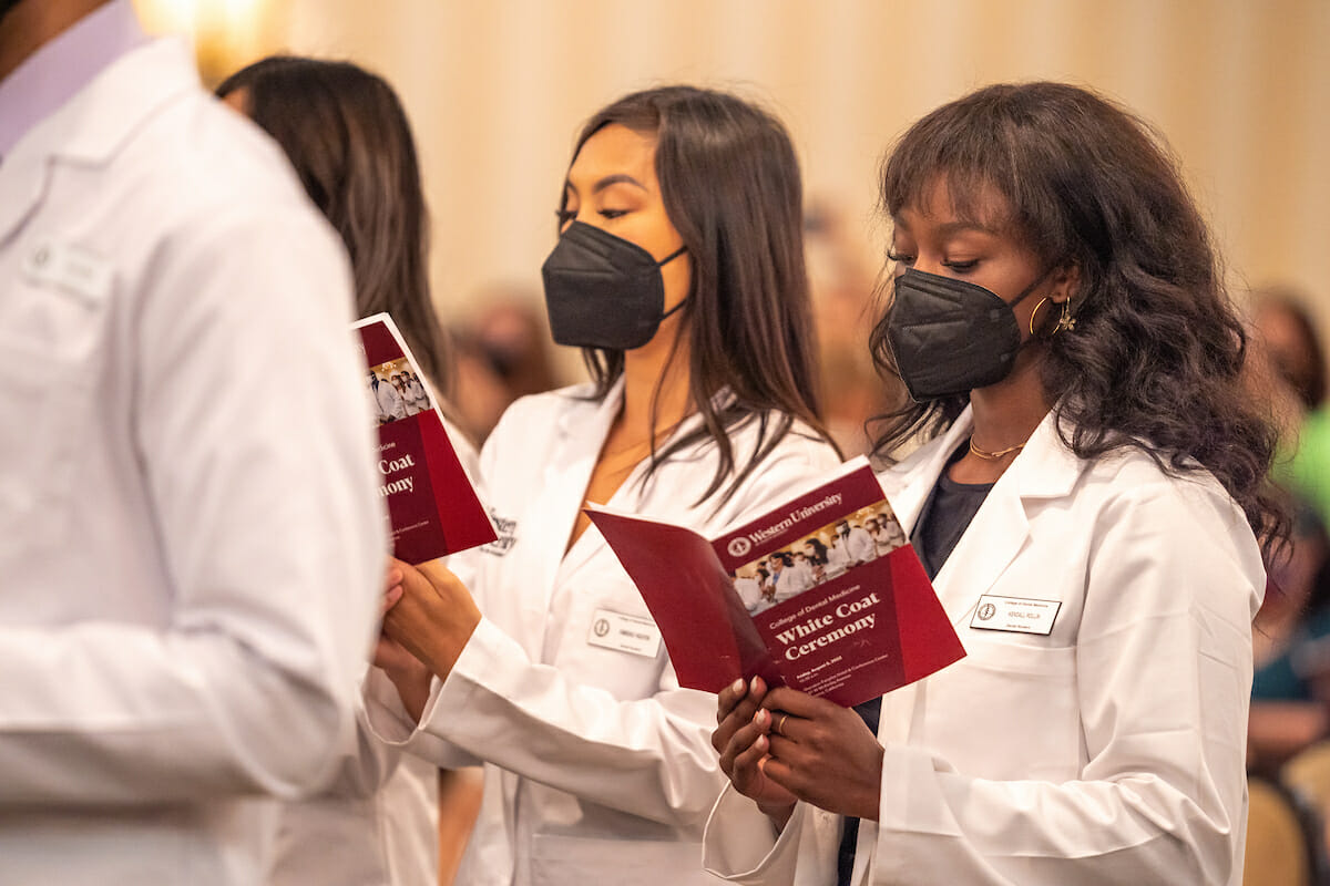 The College of Dental Medicine held its White Coat Ceremony Friday, Aug. 5, 2022 at the Sheraton Fairplex Hotel and Conference Center.