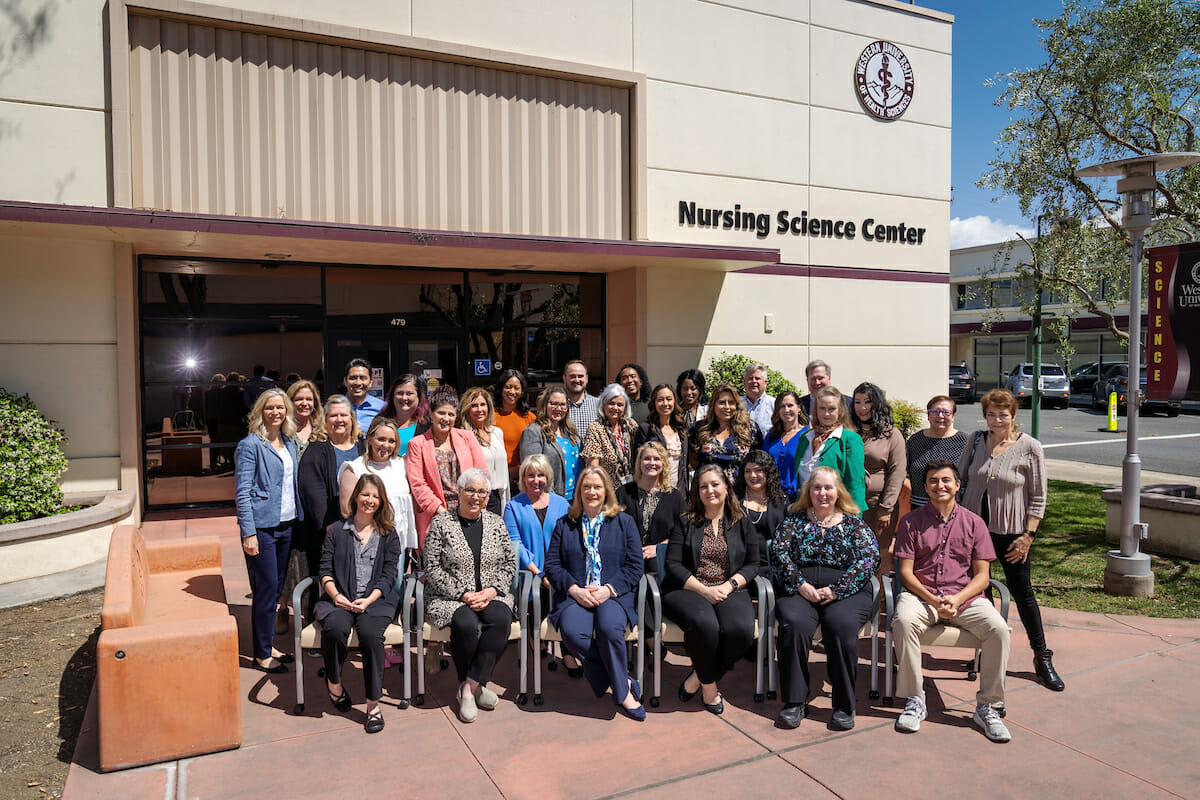 College of Graduate Nursing employee group photo.