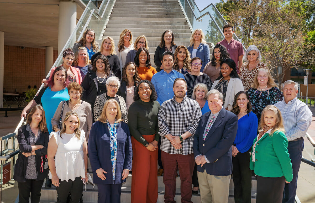 College of Graduate Nursing employee group photo.