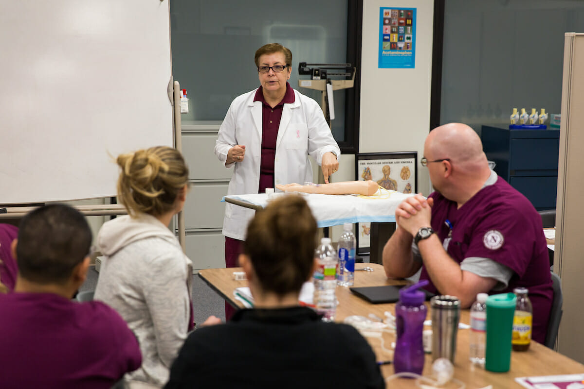 Nursing Skills Lab photography