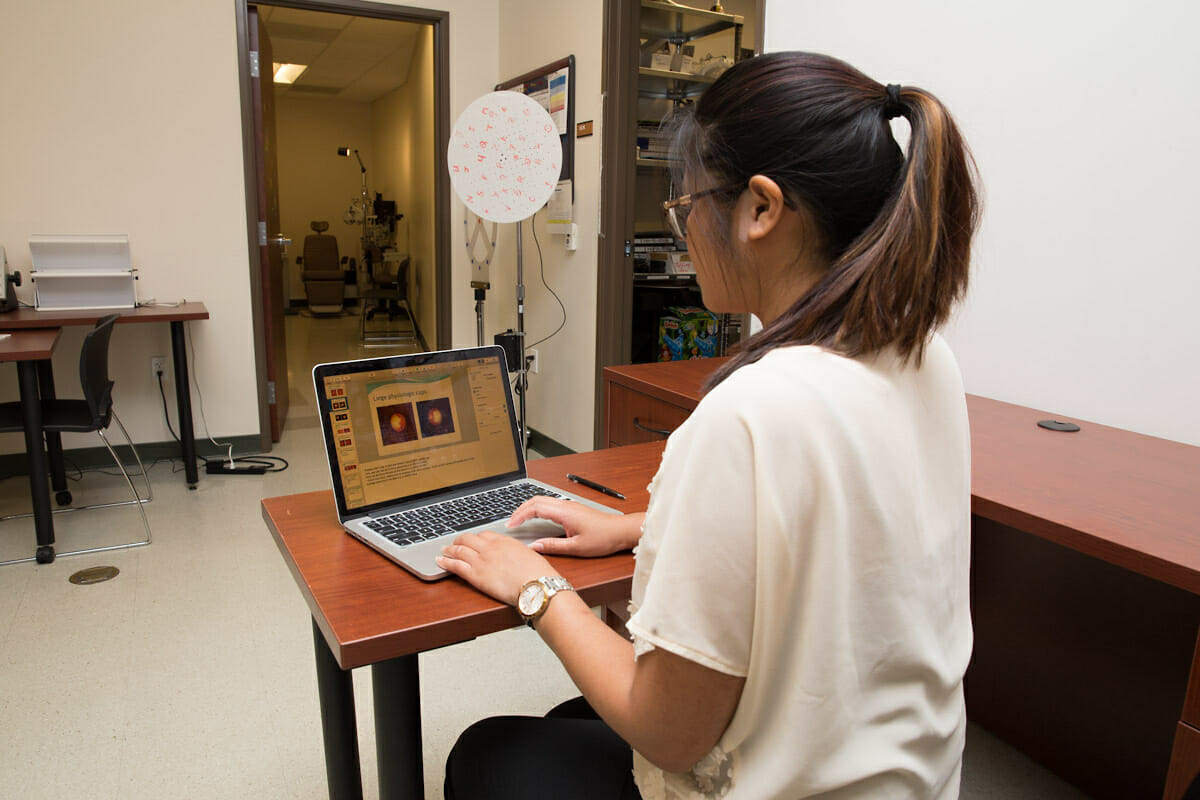 Optometry orientation photos