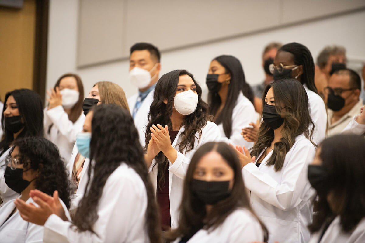 College of Optometry white coat ceremony