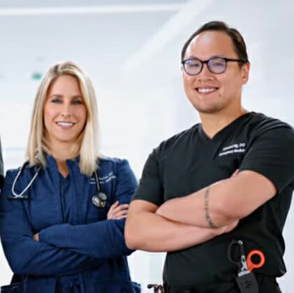 Portrait of Alum Ng and Waskel