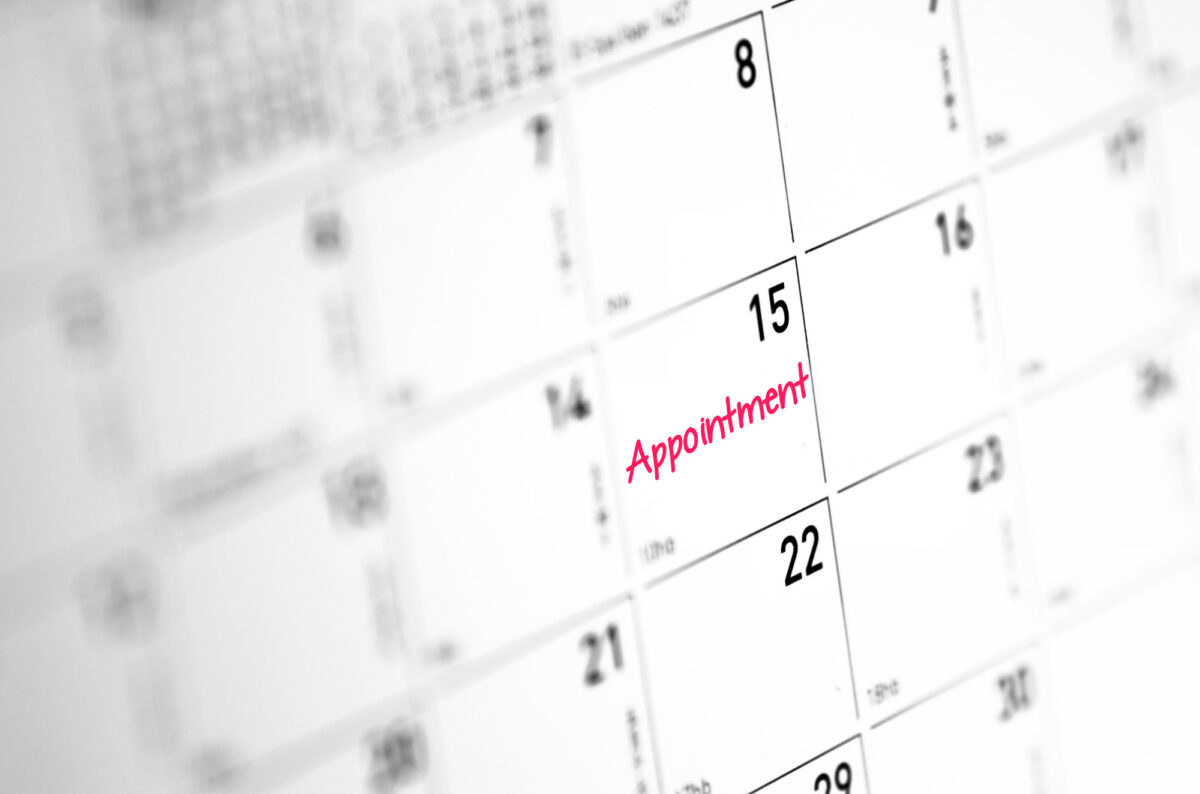 Appointment, calendar