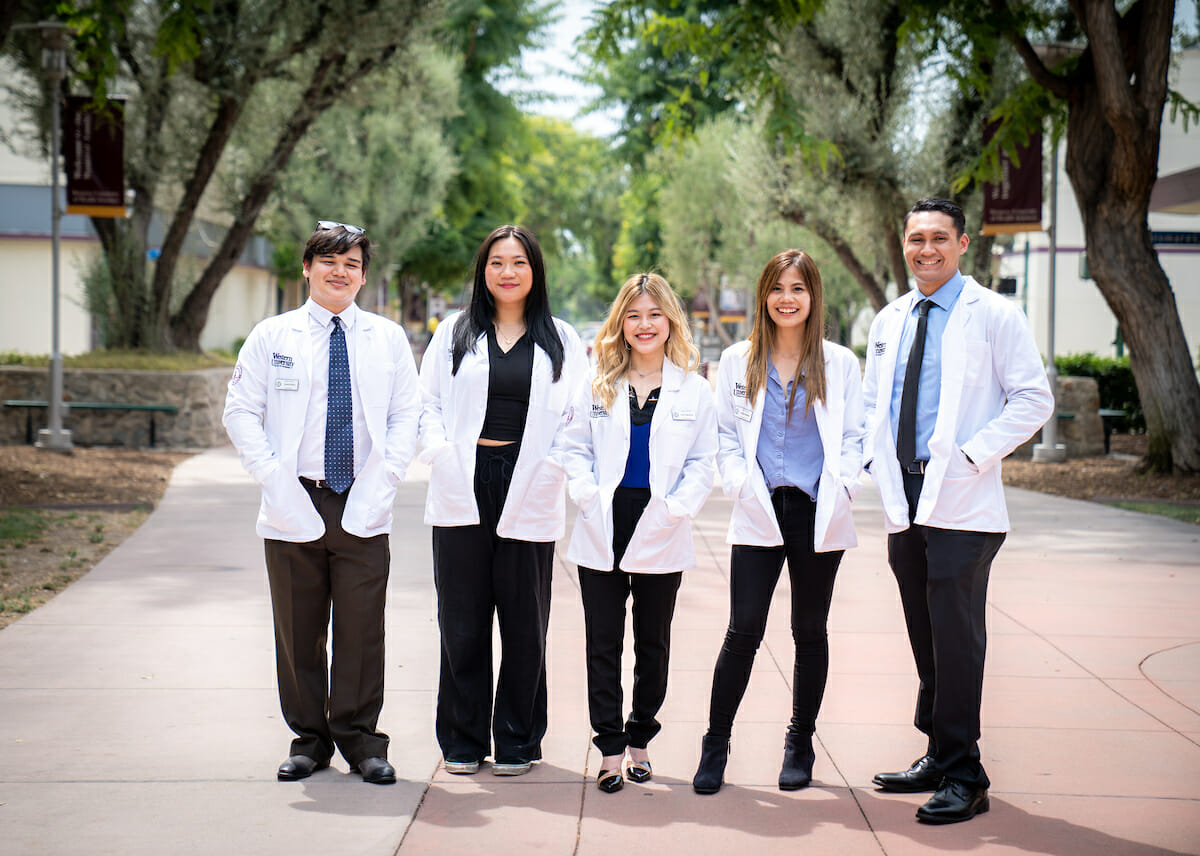 New students from the College of Pharmacy during Welcome Week.