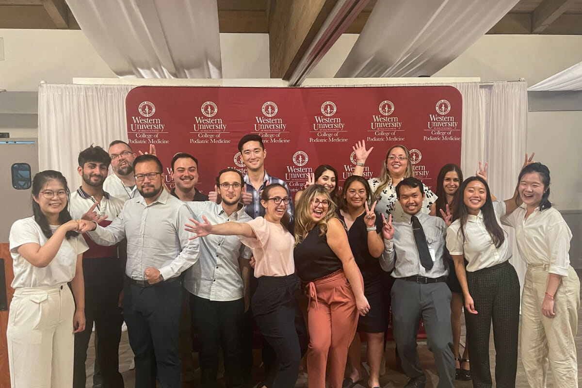 A group of people posing for a photo.