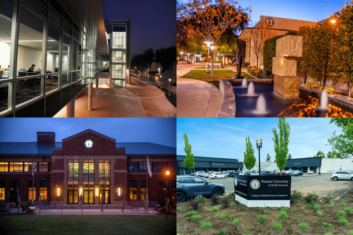 collage of WesternU campuses