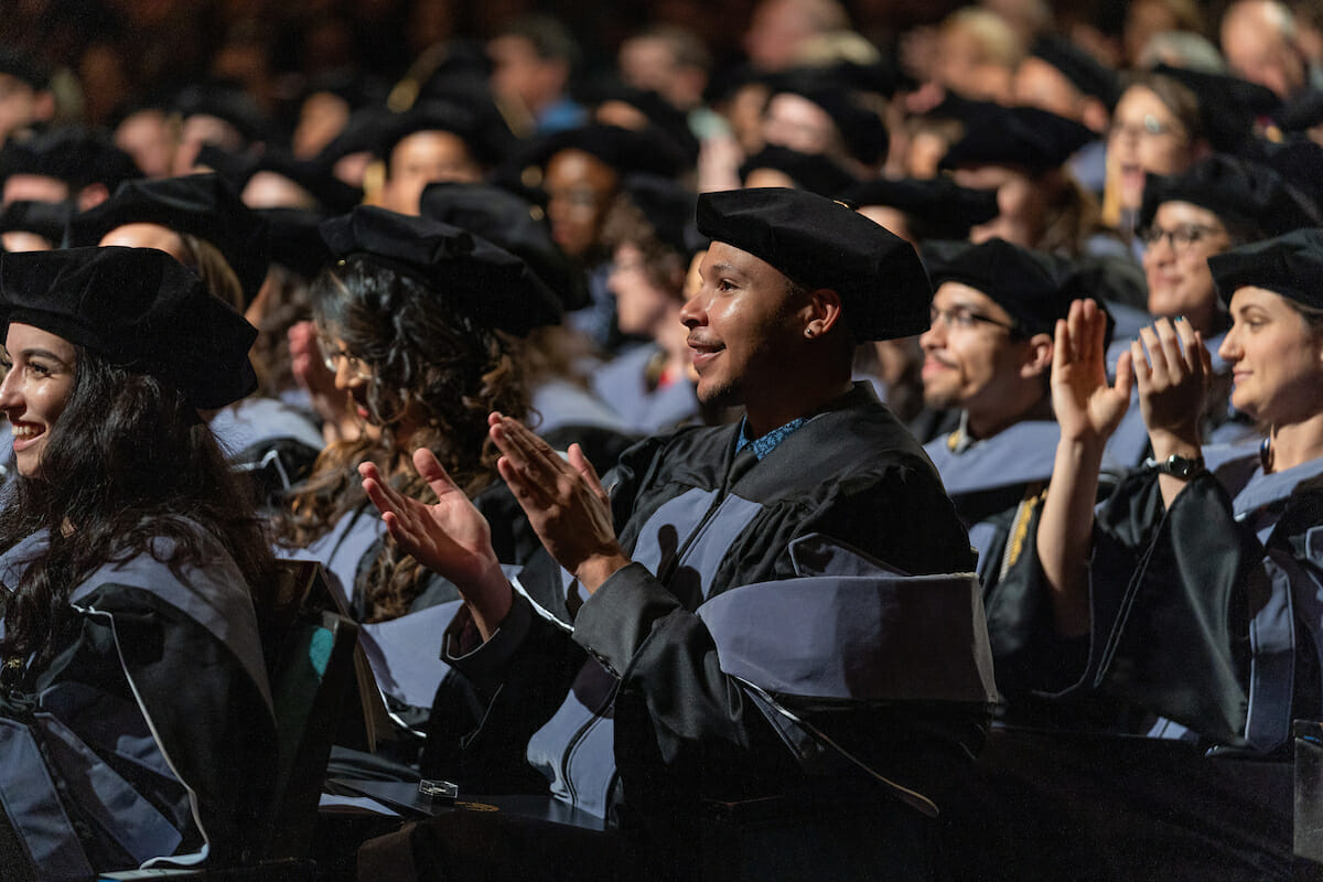 Congratulations to the Class of 2019 graduates from the College of Veterinary Medicine. You’ve earned it, now own it. Keynote speaker was Dr. Temple Grandin, renowned leader in animal welfare and autism advocacy.