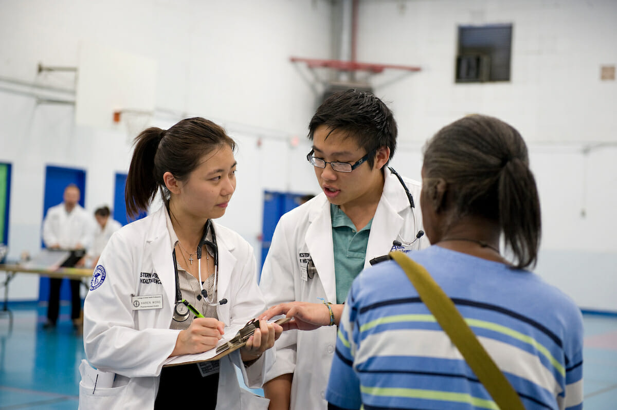 WesternUPomona Community Health Action Team (PCHAT) provided free health screenings at the Boys and Girls Club of Pomona Monday Oct. 17, 2011. More than 30 Physician Assistant students and COMP stduents worked toegther with faculty to provide the free service.