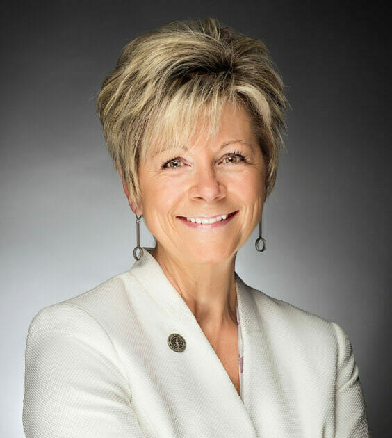 Portrait of Di Lacey