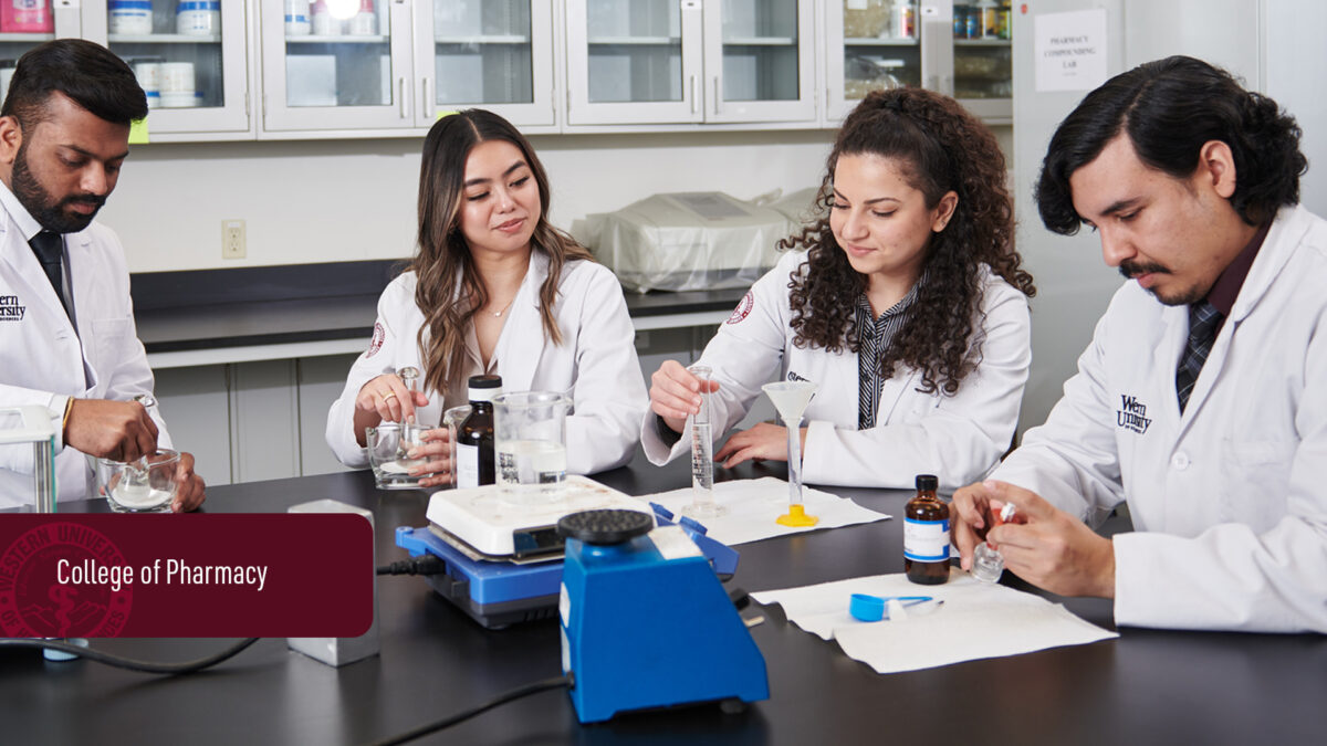 Students in lab