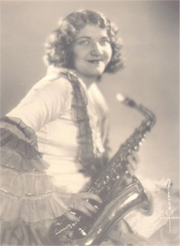 Bobbie Stahl and her beautiful sax