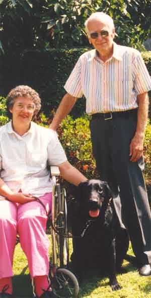 Judy, Arthur and Ledger in 1989