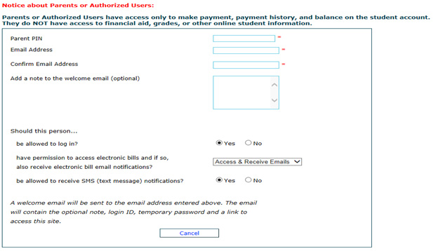 Authorizad Payer PIN's