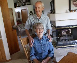 Joe and Margene Clyde Portrait of Joe Clyde and his wife Margene Clyde