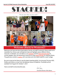 Fall 2017 Library Newsletter
