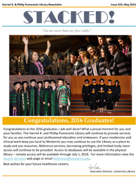 March 2016 Library Newsletter