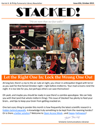 October 2015 Library Newsletter