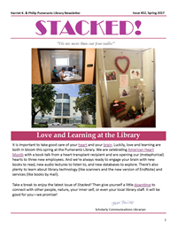 Spring 2017 Library Newsletter