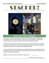 Spring 2018 Library Newsletter