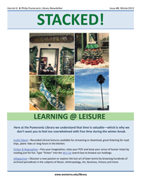 Winter 2013 Library Newsletter